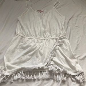 Victoria Secret White Beach Coverup